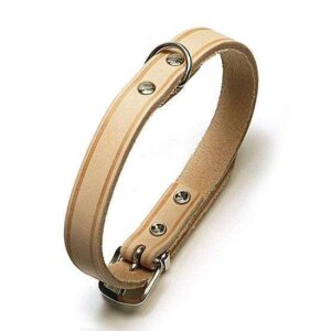 Karlie RONDO Halsband genietet - Natur - 25 mm, 62 cm