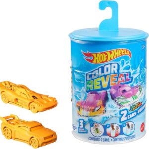 HW Color Reveal Die-Cast 2er-Pack, sort.