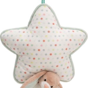 Spieluhr Stern 21x20cm mit Hase Fjella