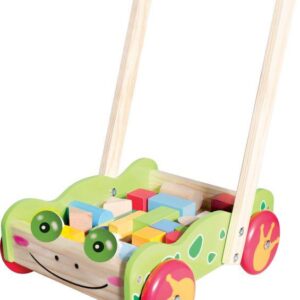 SMH Laufwagen mit Bauklötzen, 20 Stck.