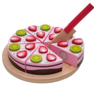 Erdbeertorte zum Schneiden