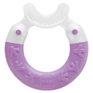 MAM Beißring 'Bite & Brush' mit Silikonborsten