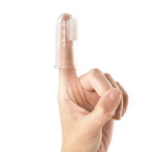 reer Finger-Zahnbürste 2er Set 2 Fingerzahnbürsten