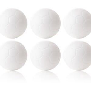 Charlsten Kickerbälle weiß - 10 Stück im Set