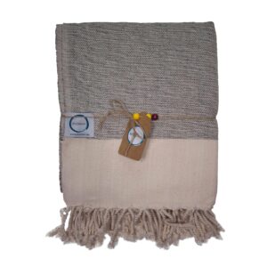 Strandtuch & Badetuch "Ecobain Rugged Towel" mountain grey