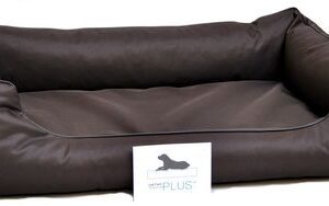 Lebon Hundebett Paula PLUS - Dunkelbraun - 80 x 60 cm