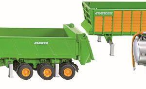 DEUTZ-FAHR mit Joskin Anhängerset