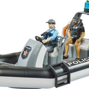 bworld Polizei Schlauchboot, Rundleuchte