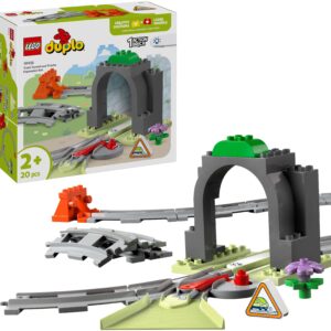Duplo Eisenbahntunnel und Schienen – Erw
