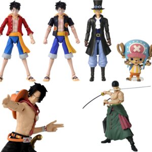 Anime Heroes Figuren One Piece sort.