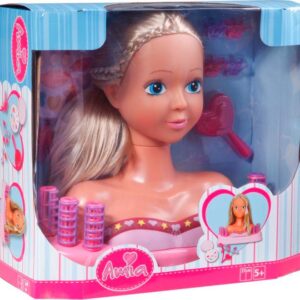 AM Schmink-u.Frisierkopf m.Zubehör, 27cm