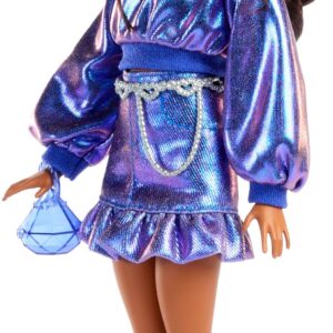 BRB Deluxe Style-Modepuppe Blaues Sweat