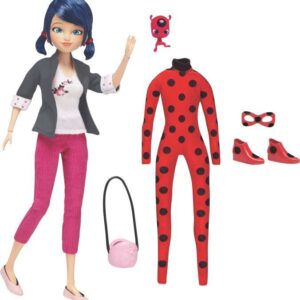 Miraculous Puppe Marinette m. 2 Outfits