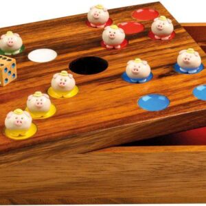 Schweinchen in der Grube