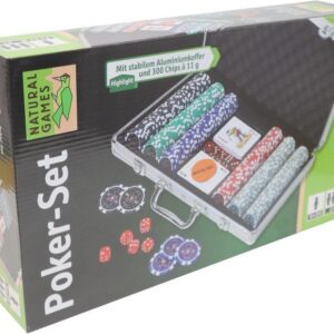 NG Poker-Set im Aluminiumkoffer, 300 Chi