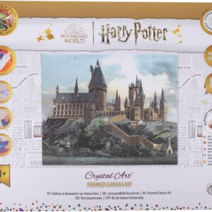 Crystal Art Leinwandbild Hogwarts Castle