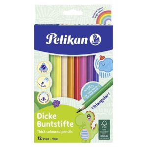 PELIKAN Pelikan Buntstifte BSD12D 12er Kartonetui