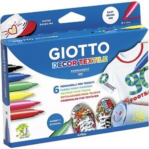 GIOTTO Giotto Decor Textile K06 6er Kartonetui