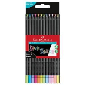 Faber Castell Buntstifte Black Neo+Past 12er